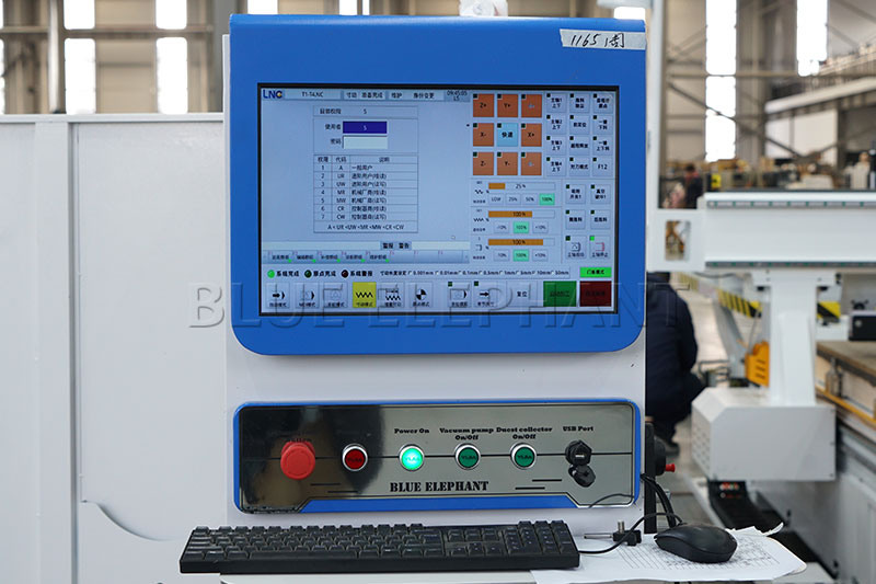 四工序開料機(jī)帶自動上下料平臺
